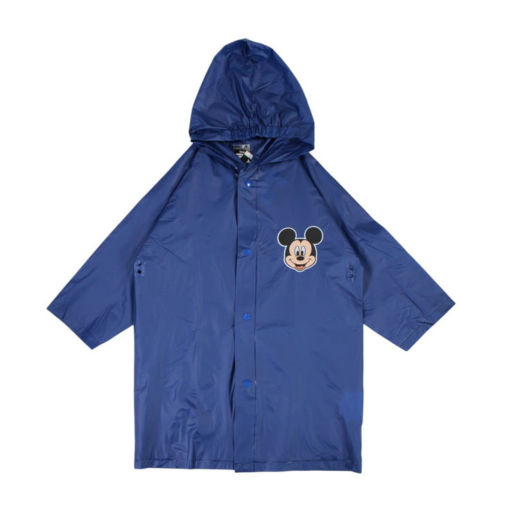 Picture of DISMFB5228C345 NAVY MICKEY RAIN JACKET (6-9YRS)